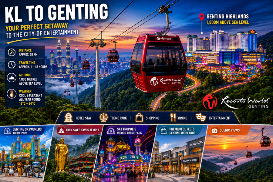 Genting Highlands & Batu Caves Tour